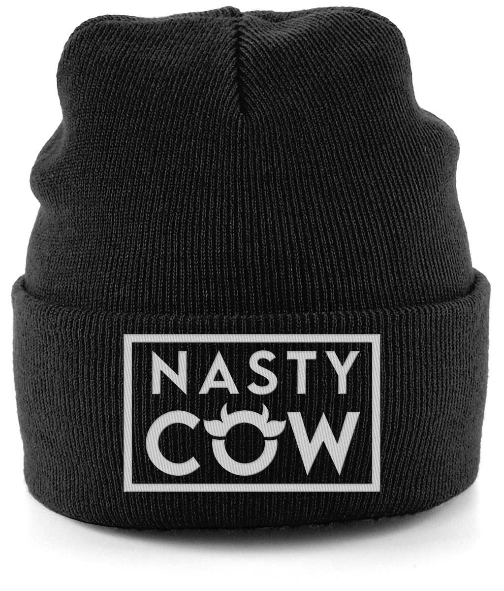 NASTY COW EMBROIDERED BEANIE