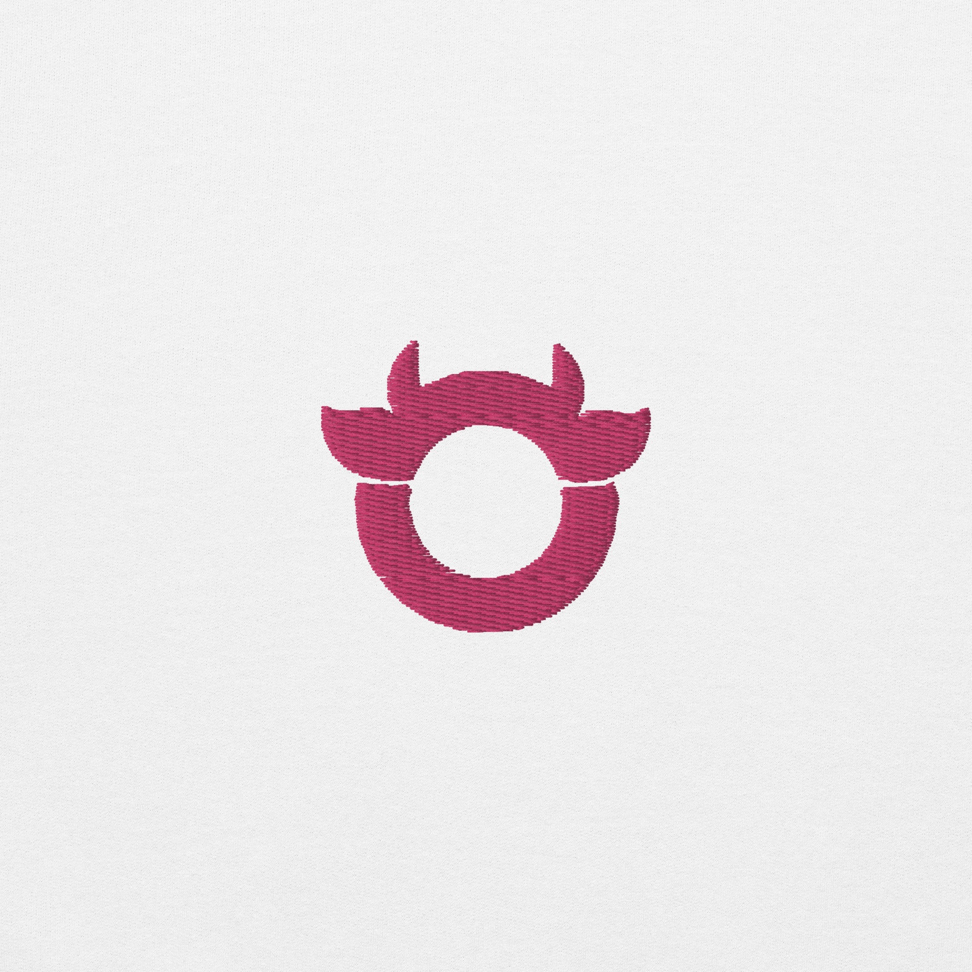 The original Nasty Cow hoodie with bright pink embroidered logo. Cosy and cool.