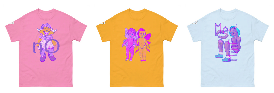 The Doll Parts Trio: Reclaiming Innocence, Softness & Self-Ownership