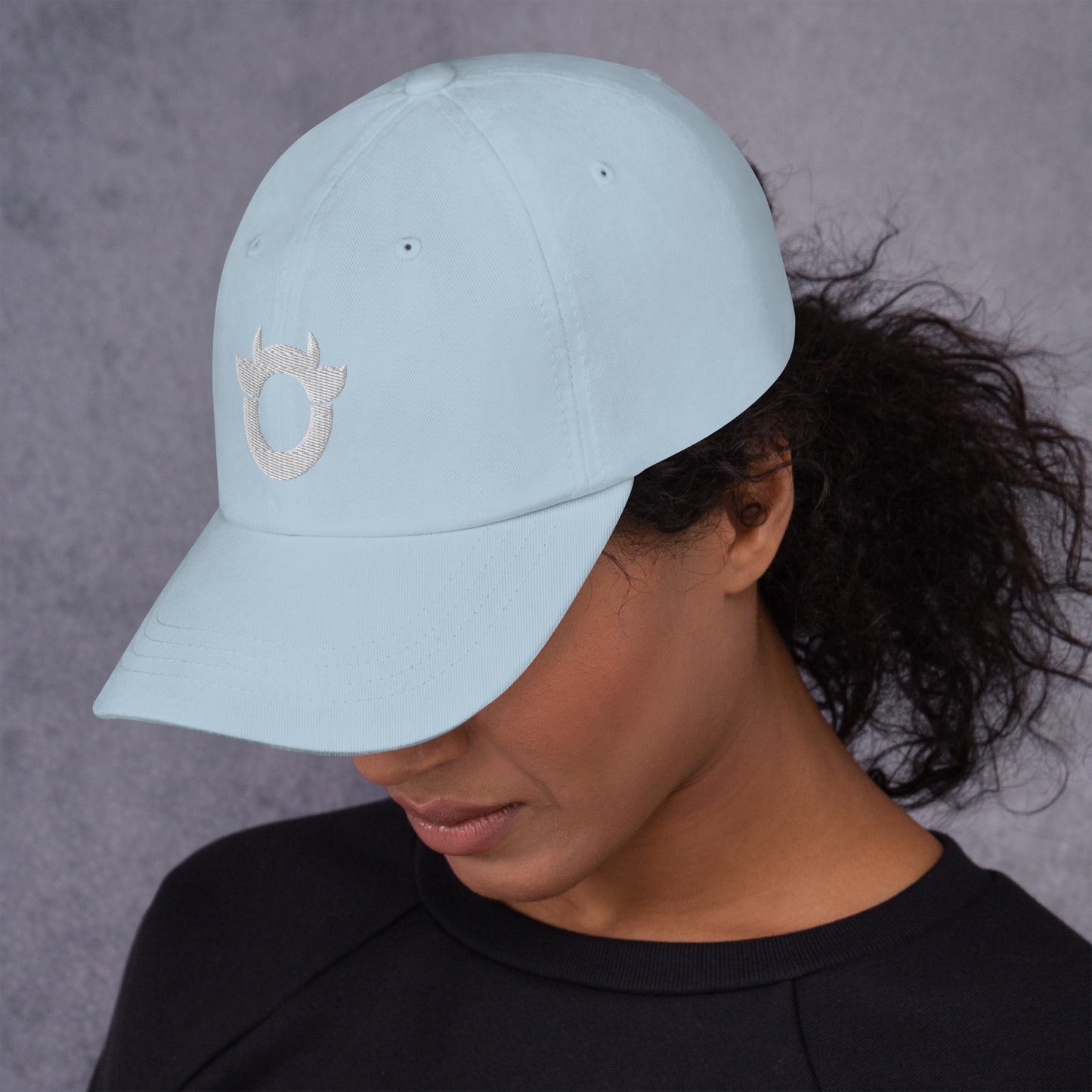 The original Nasty Cow cap with a bright white embroidered logo.